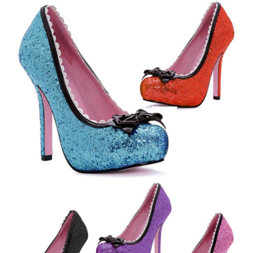 Leg Avenue sequin pump new in box 5 colors! - Picture 3 of 3